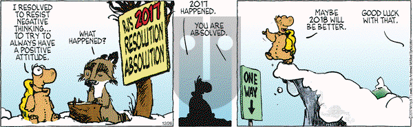 Over the Hedge on Tuesday December 26, 2017 Comic Strip