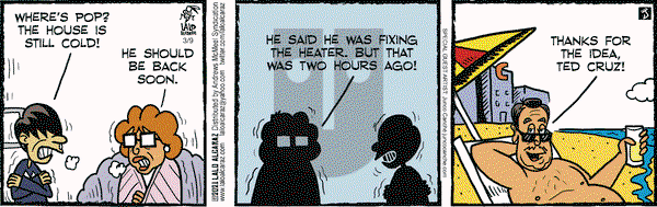 La Cucaracha on Tuesday March 9, 2021 Comic Strip