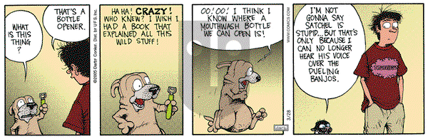Get Fuzzy on Monday March 28, 2005 Comic Strip
