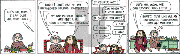 Cathy Classics on Saturday December 2, 2006 Comic Strip