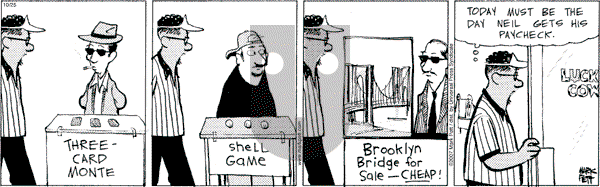 Lucky Cow on Thursday October 25, 2007 Comic Strip