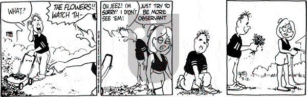 Luann on Thursday August 12, 1993 Comic Strip