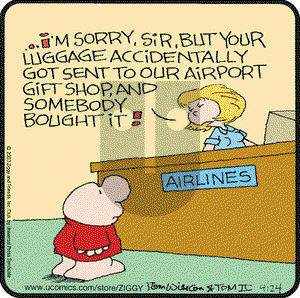 Ziggy on Thursday April 24, 2003 Comic Strip