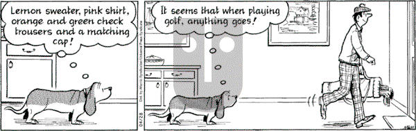 Fred Basset on Friday April 28, 2006 Comic Strip