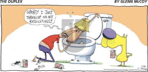 The Duplex on Sunday January 3, 2016 Comic Strip