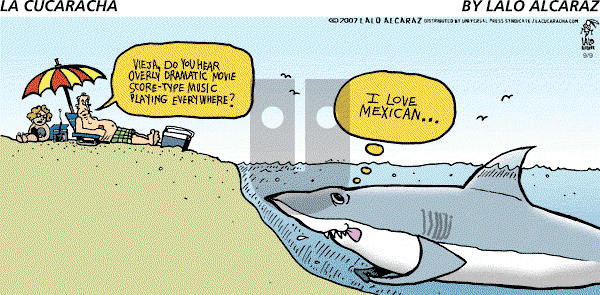 La Cucaracha on Sunday September 9, 2007 Comic Strip