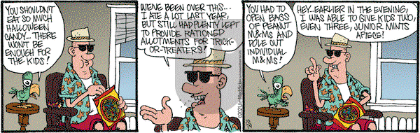 Monty - Tuesday October 19, 2021 Comic Strip