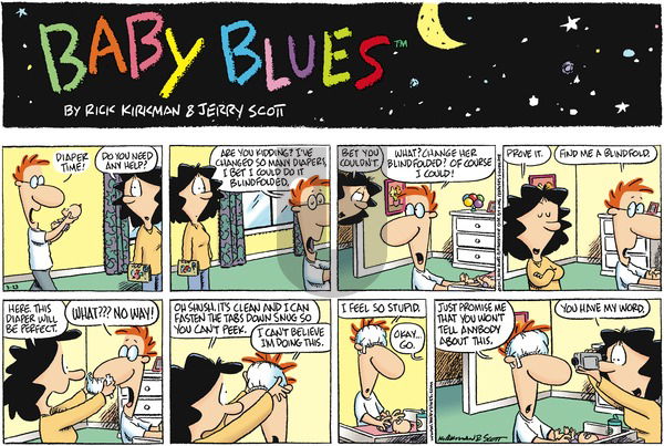 Baby Blues on Sunday March 23, 2003 Comic Strip