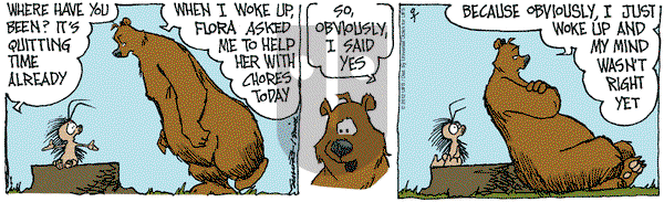 The Grizzwells on Saturday September 1, 2012 Comic Strip
