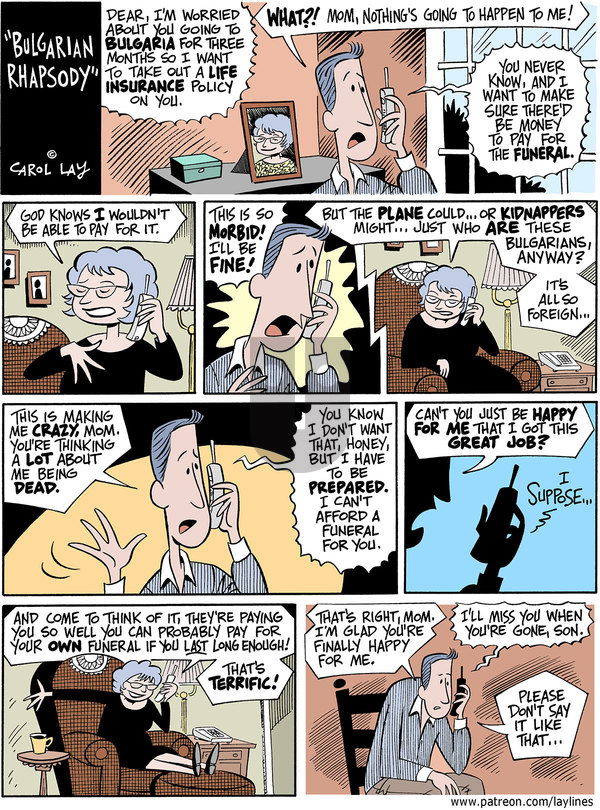 Lay Lines on Monday March 18, 2024 Comic Strip