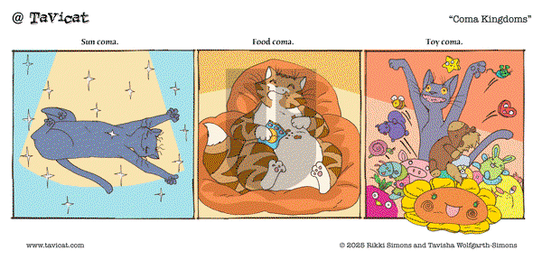 @Tavicat on Wednesday March 26, 2025 Comic Strip