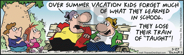 Frank and Ernest - Friday May 27, 2016 Comic Strip
