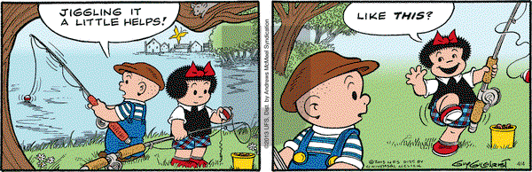 Nancy on Wednesday April 4, 2018 Comic Strip