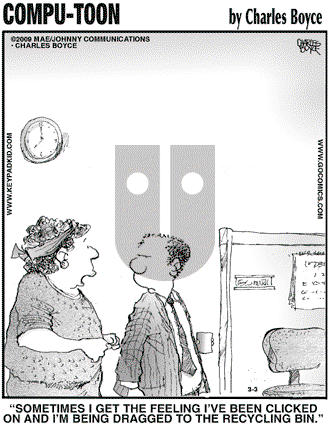 Compu-toon on Tuesday March 3, 2009 Comic Strip