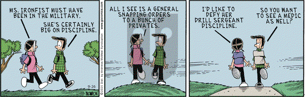 Grand Avenue on Friday September 26, 2025 Comic Strip