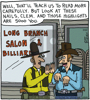The Argyle Sweater on Tuesday March 22, 2016 Comic Strip