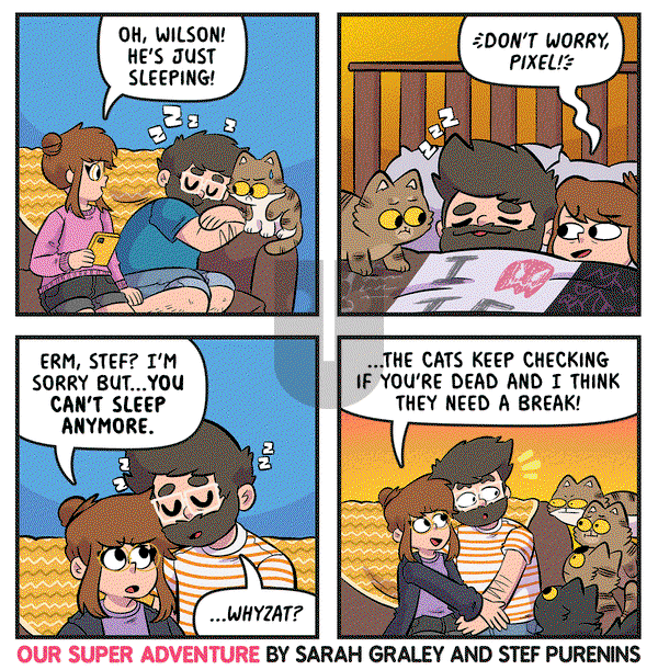 Our Super Adventure on Monday July 21, 2025 Comic Strip