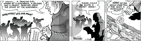 Alley Oop on Friday January 7, 2005 Comic Strip