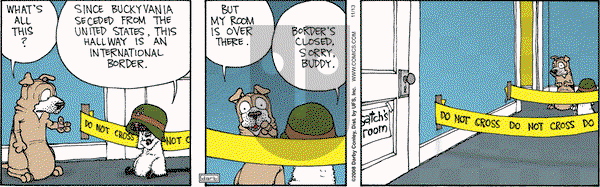 Get Fuzzy on Thursday November 13, 2008 Comic Strip