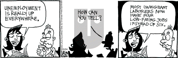 La Cucaracha on Saturday May 24, 2003 Comic Strip