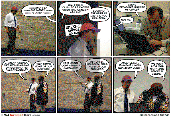 Not Invented Here on Monday September 6, 2021 Comic Strip