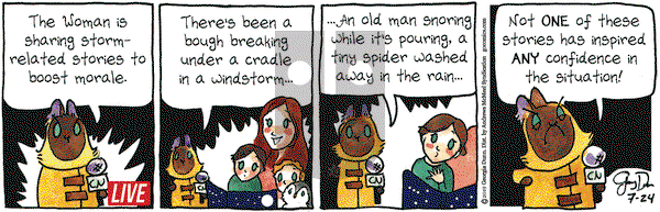 Breaking Cat News on Wednesday July 24, 2019 Comic Strip