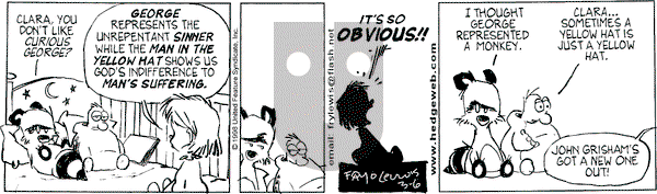 Over the Hedge on Friday March 6, 1998 Comic Strip