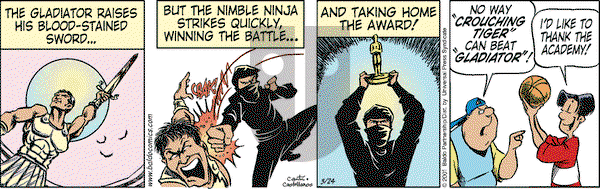 Baldo on Saturday March 24, 2001 Comic Strip