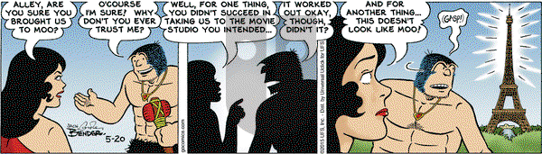 Alley Oop on Wednesday May 20, 2015 Comic Strip