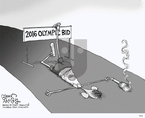 Glenn McCoy on Friday October 23, 2009 Comic Strip