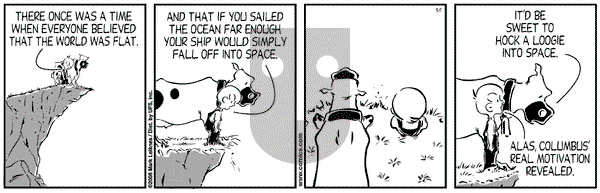Cow and Boy Classics on Friday September 1, 2006 Comic Strip