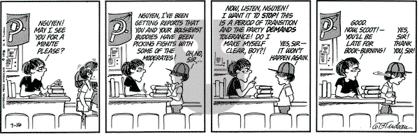 Doonesbury on Wednesday July 16, 1975 Comic Strip