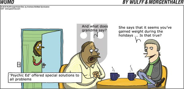 WuMo on Sunday May 27, 2018 Comic Strip