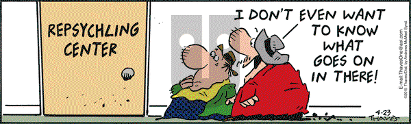 Frank and Ernest on Thursday April 23, 2020 Comic Strip
