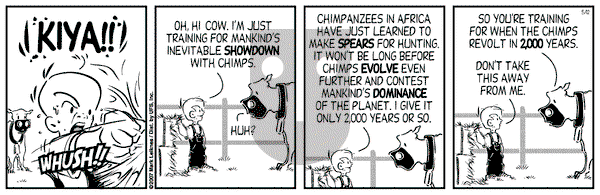 Cow and Boy Classics on Saturday May 12, 2007 Comic Strip