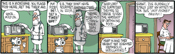 Monty on Tuesday July 7, 2009 Comic Strip