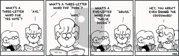 FoxTrot on Wednesday October 1, 2003 Comic Strip