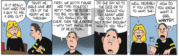 Luann on Thursday April 14, 2005 Comic Strip