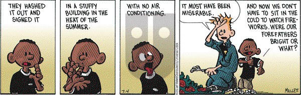 Frazz on Wednesday July 4, 2012 Comic Strip