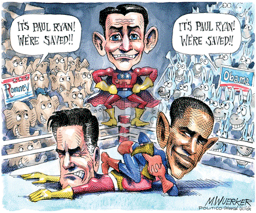 Matt Wuerker - Wednesday August 15, 2012 Comic Strip