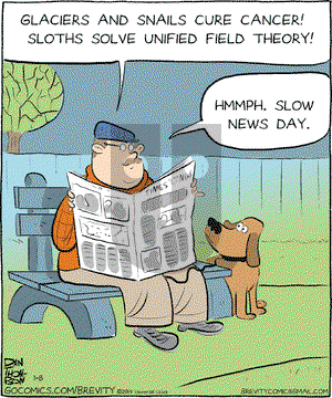 Brevity on Wednesday January 8, 2014 Comic Strip