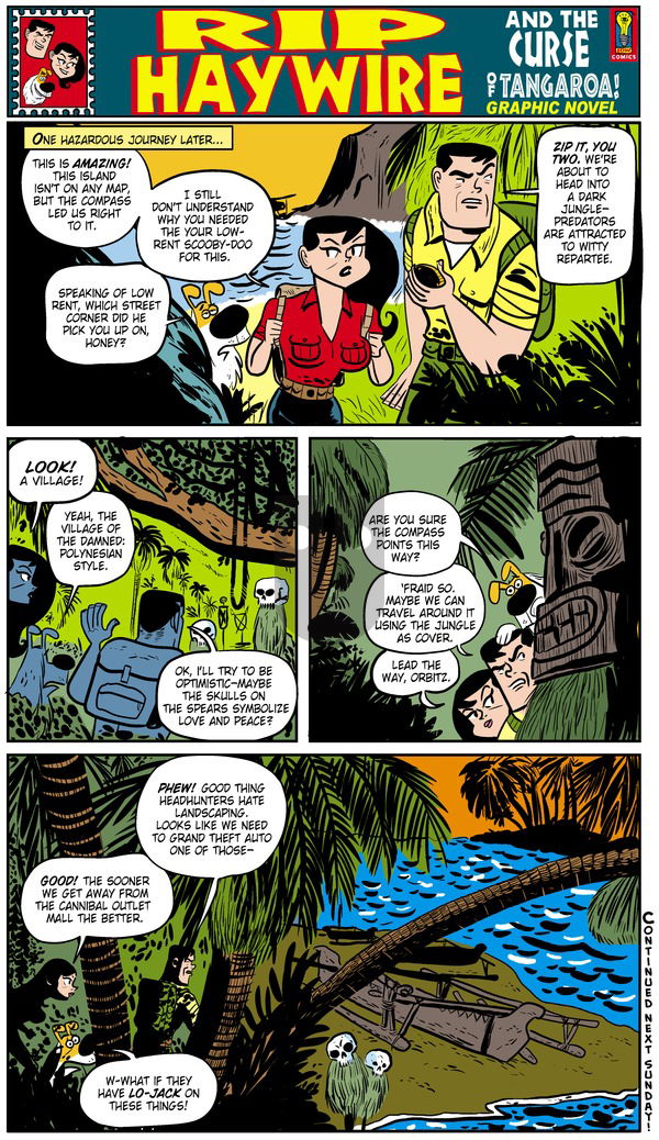 Rip Haywire on Sunday December 29, 2013 Comic Strip