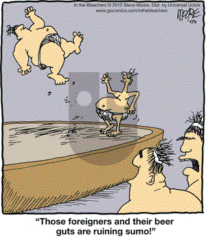 In the Bleachers on Saturday May 4, 2013 Comic Strip