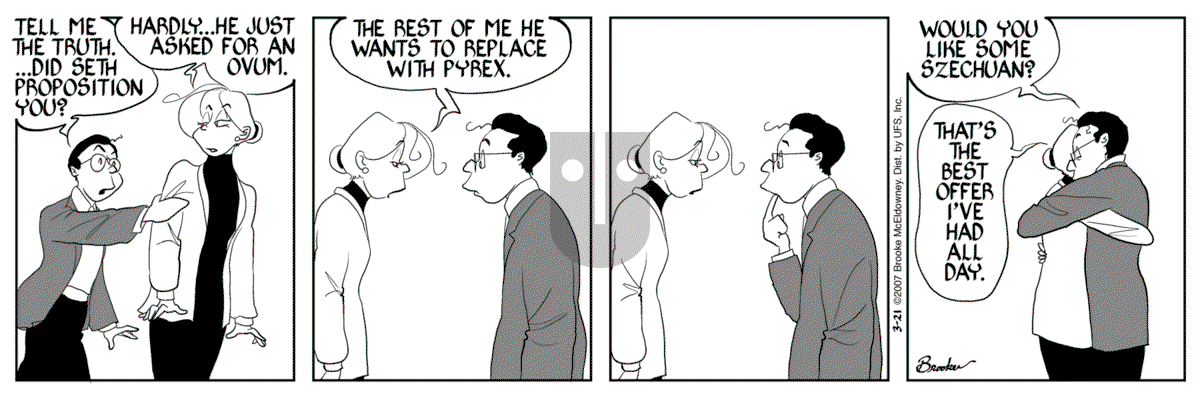 9 Chickweed Lane - Wednesday March 21, 2007 Comic Strip