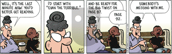 Frazz on Thursday August 27, 2015 Comic Strip