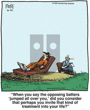 In the Bleachers on Saturday June 20, 2009 Comic Strip