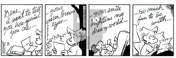 Arlo and Janis on Tuesday October 1, 1996 Comic Strip