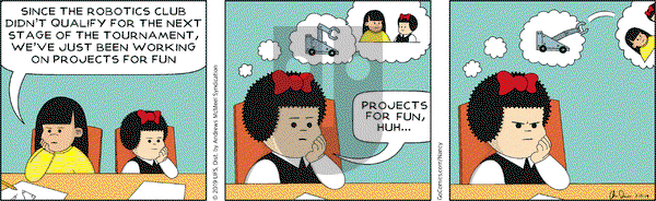Nancy on Friday March 15, 2019 Comic Strip