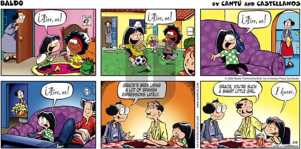 Baldo on Sunday March 16, 2003 Comic Strip