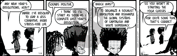 The Boondocks on Thursday August 7, 2008 Comic Strip